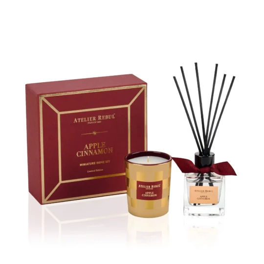 Coffret cadeau maison miniature Apple Cinnamon